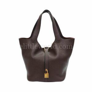 直播編號 44 : 【未使用品】HERMES PICOTIN LOCK 22 水桶手袋 E19716