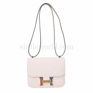 直播編號 45 : 【全新】HERMES CONSTANCE 迷你手袋 E17243