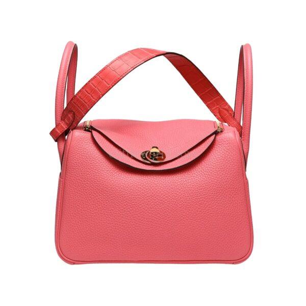 直播編號 49 : 【未使用品】HERMES LINDY 26 TOUCH 鱷魚皮手袋 E16154