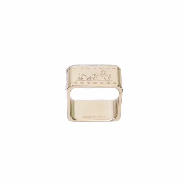 直播編號 5 : 【未使用品】HERMES BOLDUC 絲巾扣 E18241