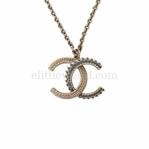 直播編號 6 : 【二手】CHANEL CC 吊墜項鏈 E17989