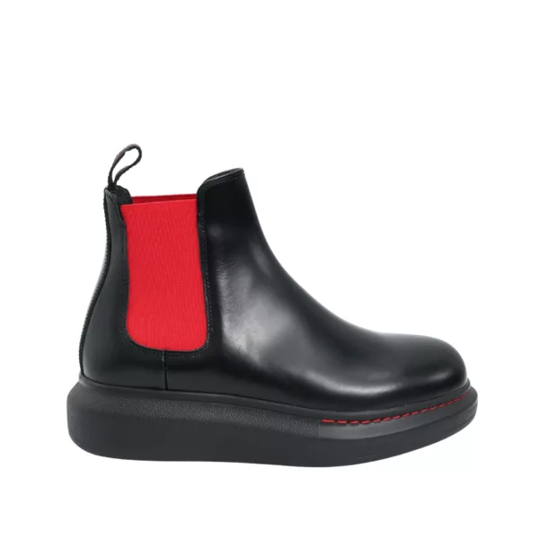 【全新】ALEXANDER MCQUEEN CHUNKY-SOLE CHELSEA 靴子 37 E22246