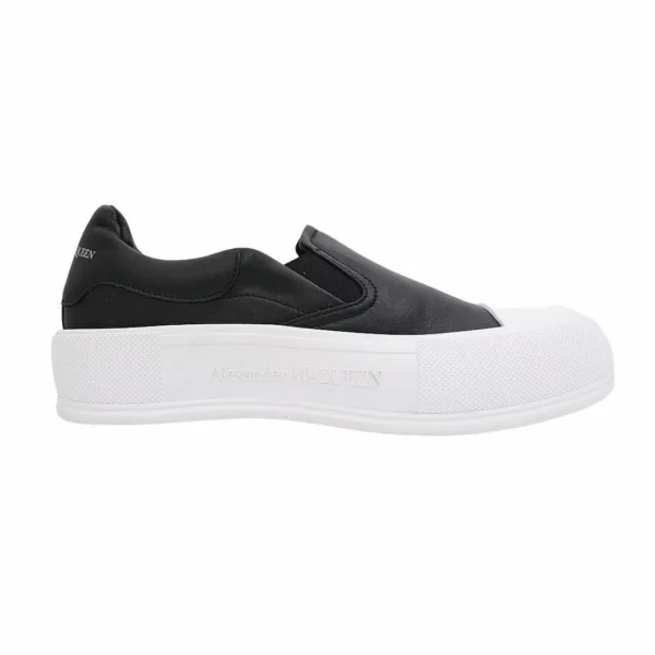【未使用品】ALEXANDER MCQUEEN DECK SLIP-ON 運動鞋 36 E21097