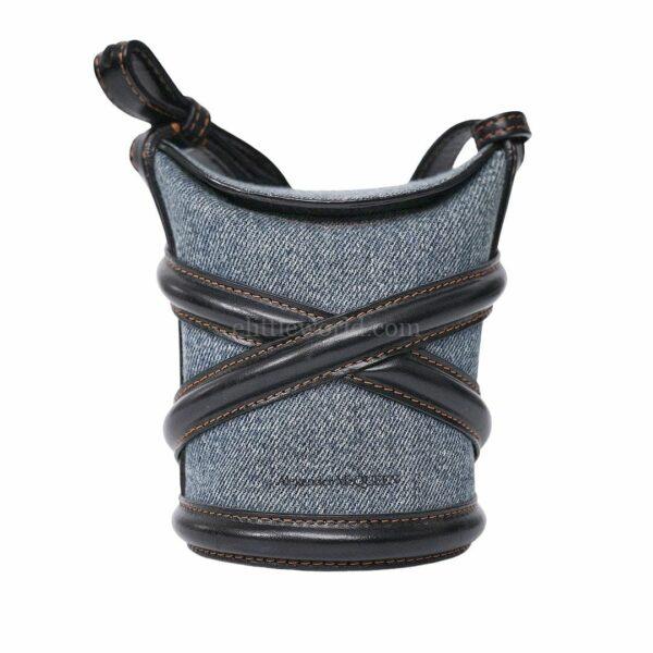【二手】ALEXANDER MCQUEEN THE CURVE 迷你手袋 602955 E19087