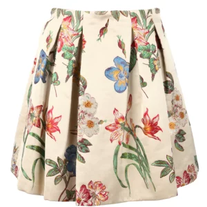 【二手】ALICE + OLIVIA 花卉刺繡半身裙 0