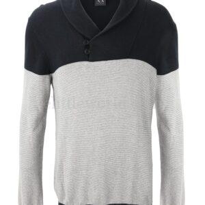 【二手】ARMANI EXCHANGE 條紋針織上衣 M