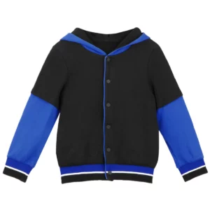 【二手】BABY DIOR 童裝對比色連帽夾克 5Y