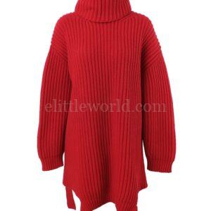 【二手】BALENCIAGA 高領針織連衣裙 34