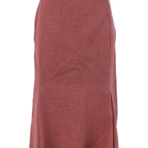 【二手】BALENCIAGA 千鳥格高腰半身裙 36