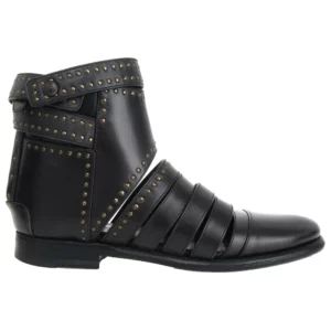 【二手】BALENCIAGA 鉚釘鑲嵌及踝靴 36