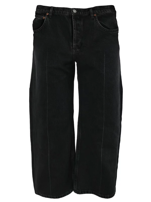 【二手】BALENCIAGA 對比邊露踝牛仔褲 36