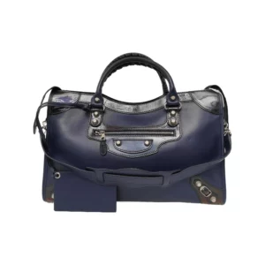 【二手】BALENCIAGA CITY 皮革手提包 281770 RR1391