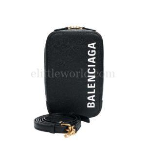 【二手】BALENCIAGA 皮革手機袋 E18764