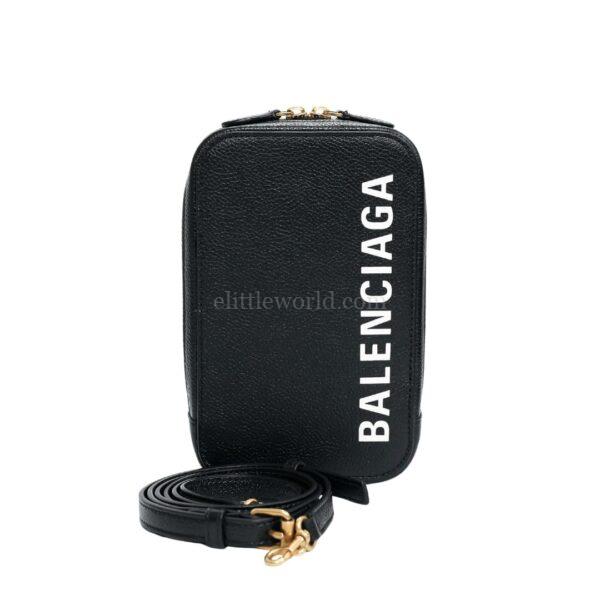【二手】BALENCIAGA 皮革手機袋 E18764