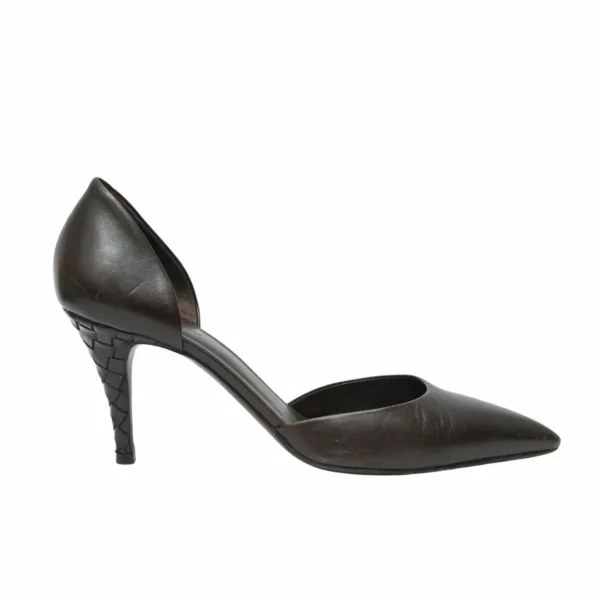 【二手】BALENCIAGA LEATHER D Orsay 高跟鞋 39.5 E20356