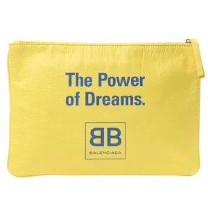 【二手】BALENCIAGA LOGO 印花手拿包