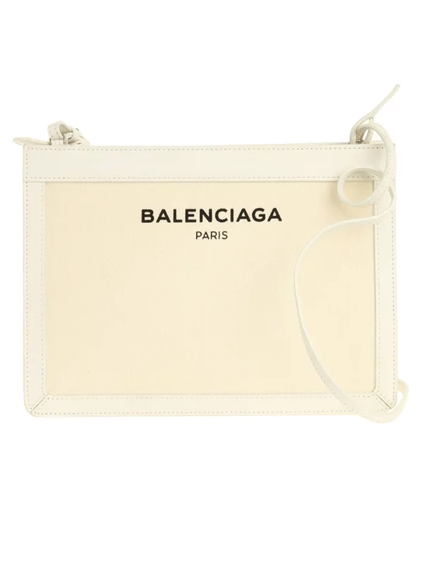 【二手】BALENCIAGA LOGO 印花斜跨包