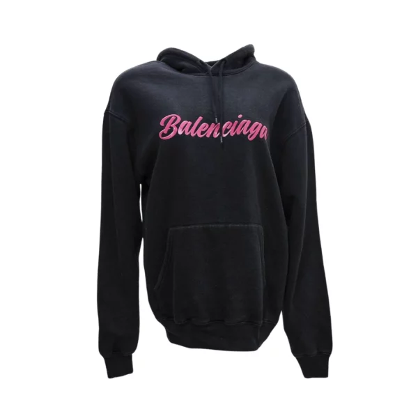 【二手】BALENCIAGA LOGO 帶帽衛衣 XXS E22629