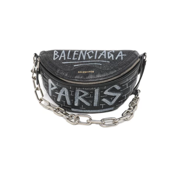 【二手】BALENCIAGA SOUVENIR XXS 腰包 YY1051