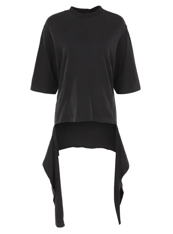 【二手】BALENCIAGA 不對稱短袖上衣 XS