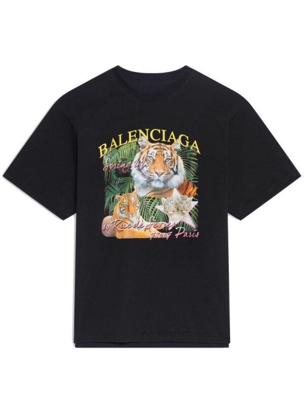 【二手】BALENCIAGA YEAR OF TIGER 雙面T恤 1