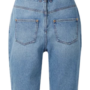 【意大利】BALMAIN 反穿效果牛仔短褲 38