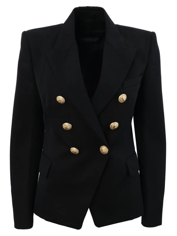 【二手】BALMAIN 雙排扣西裝夾克 40