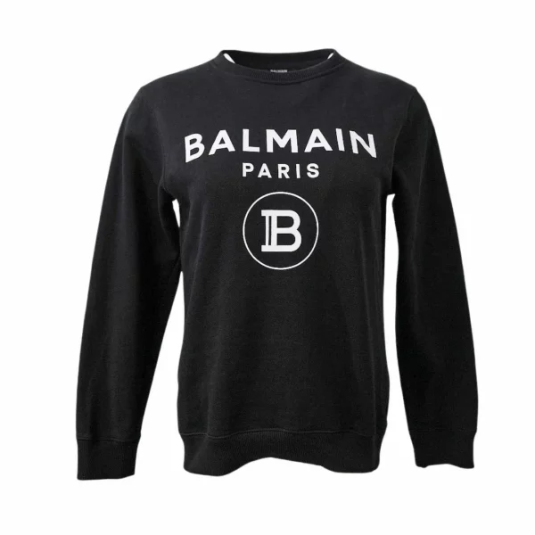 【二手】BALMAIN LOGO 童裝印花衛衣 12A S3397