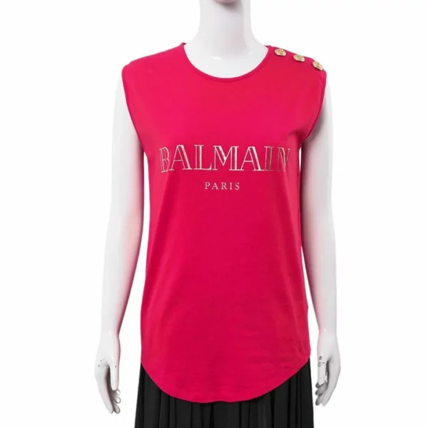 【二手】BALMAIN LOGO 背心 36 E21049