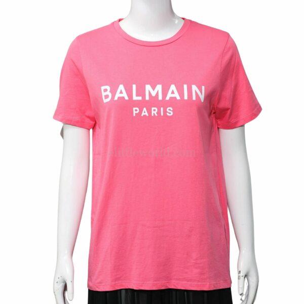 【全新】BALMAIN LOGO T 恤 M E18167