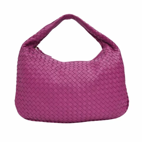 【二手】BOTTEGA VENETA BELLY 皮革編織流浪包 115653 E21169