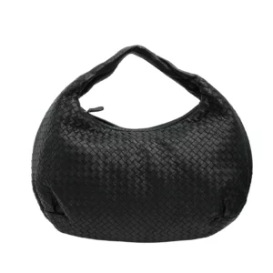 【二手】BOTTEGA VENETA BELLY 皮革編織流浪包 E22296