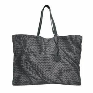 【未使用品】BOTTEGA VENETA CANYON INTRECCIOLUSION 尼龍手袋 E22891