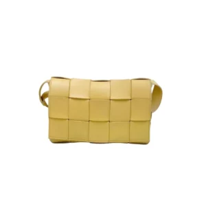【二手】BOTTEGA VENETA CASSETTE 黃色手袋 PD1915