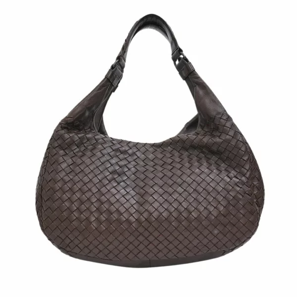 【二手】BOTTEGA VENETA 織皮單肩包 E22297