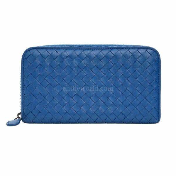 【二手】BOTTEGA VENETA 拉鍊長錢包 E23191
