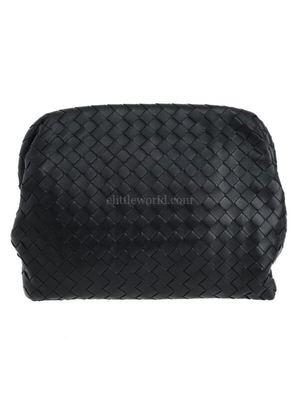 【二手】BOTTEGA VENETA INTRECCIATO 編織皮革手拿包