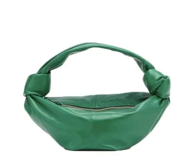 【二手】BOTTEGA VENETA KNOT 綠色手袋 PD2019