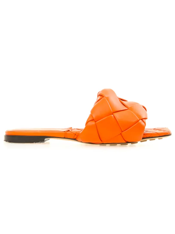 【二手】BOTTEGA VENETA LIDO 平底涼鞋 37.5