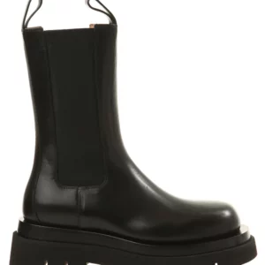 【二手】BOTTEGA VENETA LUG CHELSEA 皮靴 38