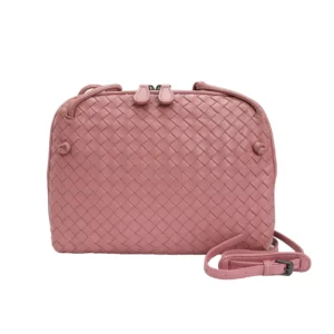 【二手】BOTTEGA VENETA NODINI 織皮斜挎袋 E21334