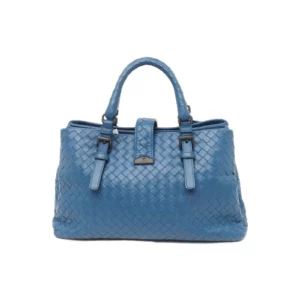 【二手】BOTTEGA VENETA ROMA 織皮手提袋 YY1287