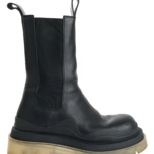 【二手】BOTTEGA VENETA TIRE CHELSEA 皮靴 37