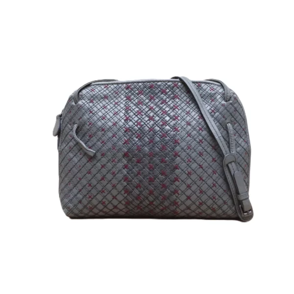 【二手】BOTTEGA VENETA 編織保齡球斜挎包 YY1017