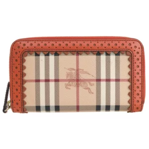 【二手】BURBERRY 經典格紋長款錢包