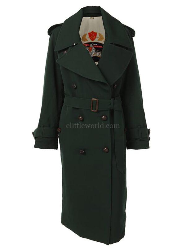 【二手】BURBERRY 超大款系帶風衣 40