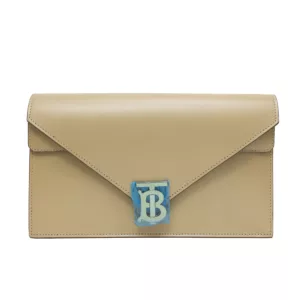 【全新】BURBERRY 皮革手拿包 E19936