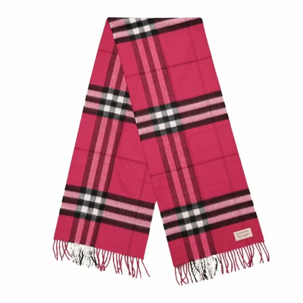 【未使用品】BURBERRY 格仔圍巾 E20463