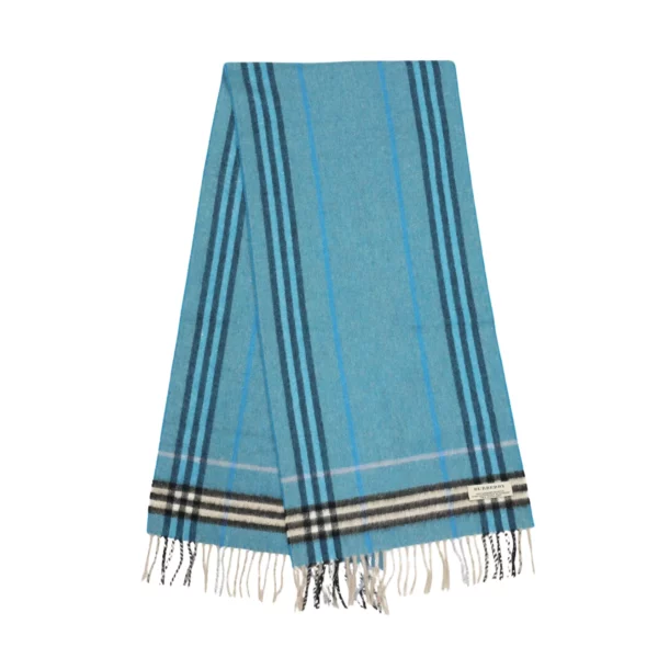 【二手】BURBERRY 經典格紋羊絨圍巾 E21050