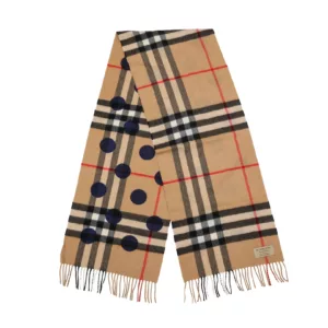 【二手】BURBERRY 羊絨圍巾 E21848